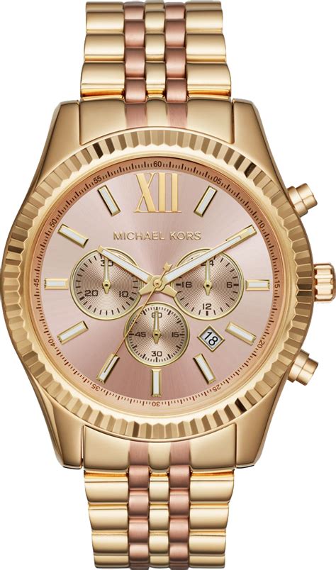 michael kors whitney two tone watch|Michael Kors lexington chronograph watch.